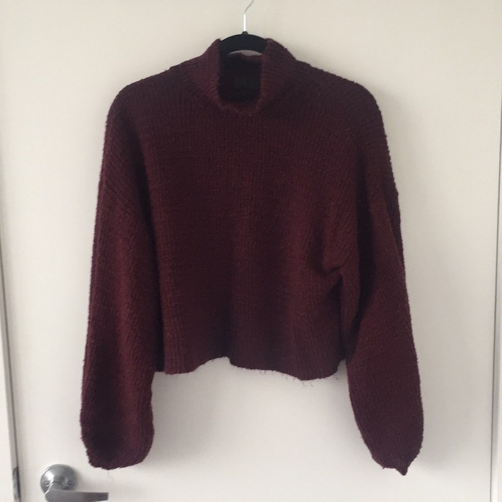 Topshop Mockneck Sweater